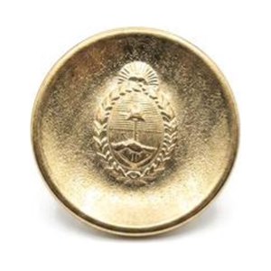 Hebilla verano Escudo Nacional — Policía de la Provincia de Buenos Aires — Multifuerzas Ponasso