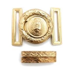 Hebilla de gala — Policía de la Provincia de Buenos Aires — Multifuerzas Ponasso